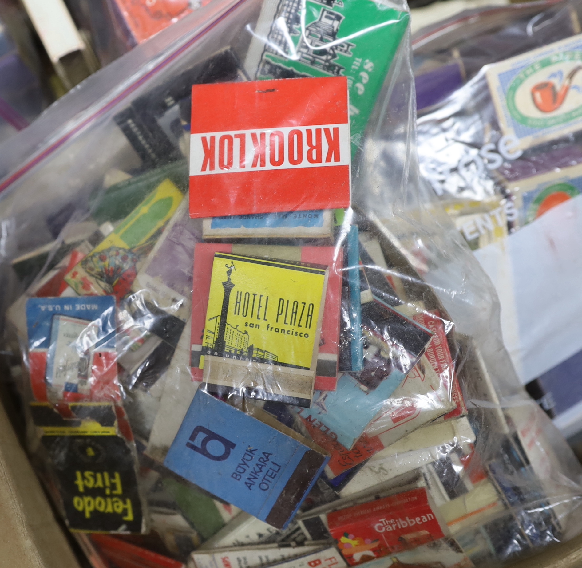 A collection of Matchbox covers